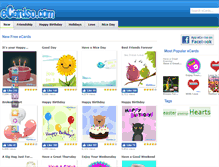 Tablet Screenshot of ecardso.com